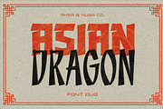 ASIAN DRAGON - FONT DUO, a Font by Aksa & Nusa Co. (Thumbnail 7 of 7)