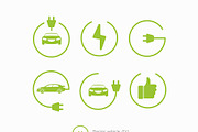 Electric car station icon, an Outline Icon by WalnutBird (Thumbnail 3 of 3)