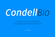 Condell Bio, a Sans Serif Font by Letritas (Thumbnail 1 of 14)