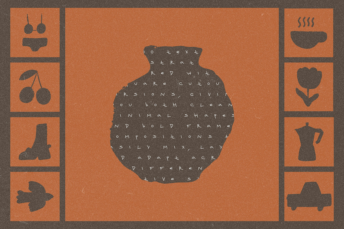 Simple Objects: 200 Textured Pack, an Object Illustration by Veyla