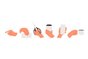Hands set in various positions, an Object Graphic by artbesouro (Thumbnail 3 of 3)