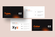 Modern Brand Guideline Template, a Presentation Template by graphypix (Thumbnail 7 of 9)