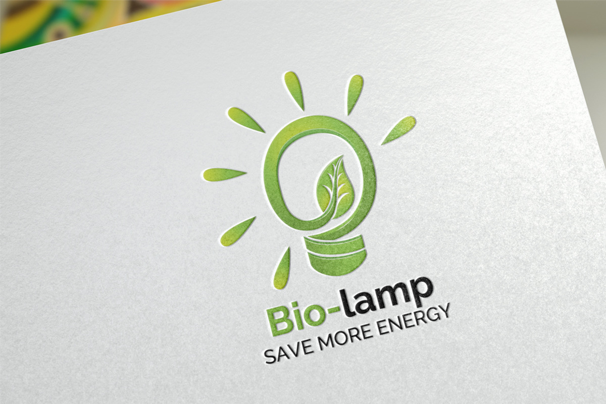 Bio Lamp / Energy - Logo Template, a Branding & Logo Template by Artha Desain (Photo 6 of 7)