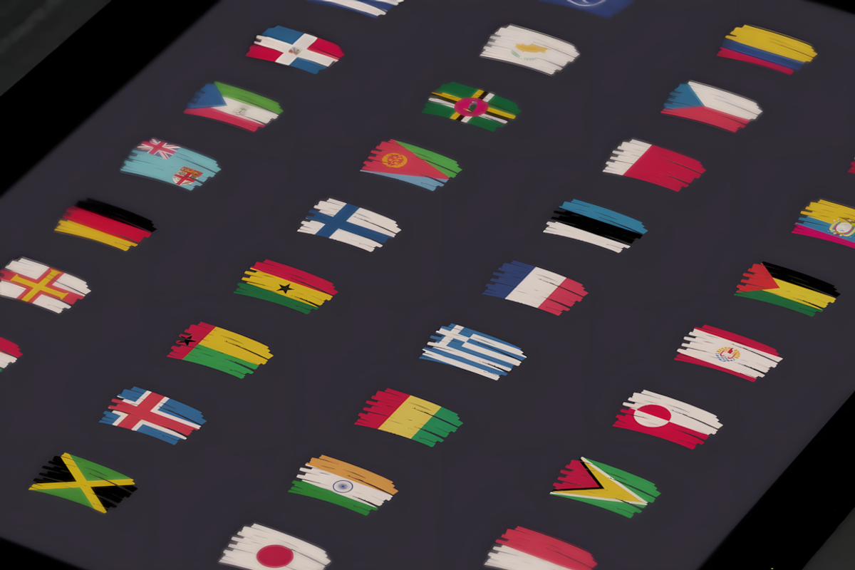 Painter Flags (232 Flags), a Solid Icon by alpercakici (Photo 2 of 6)