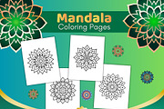50 Simple Mandala Coloring Pages, an Object Illustration by SimoDigitalArt (Thumbnail 3 of 5)