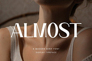 Almost Elegant Serif Font, a Serif Font by Perfectype (Thumbnail 1 of 9)