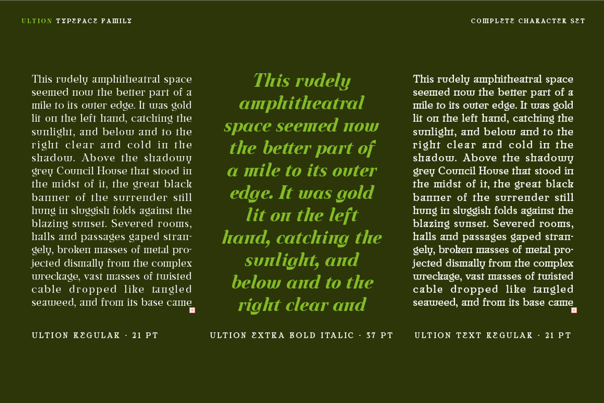 Ultion, a Serif Font by Typogama (Photo 13 of 16)
