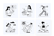 Pregnant Woman Icons, a Duotone Icon by Vectors Market (Thumbnail 13 of 13)