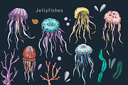 Under the sea. Big graphic set., an Animal Illustration by Red Ink (Thumbnail 5 of 10)