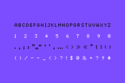 Spectacus Pixel Typeface (12 Fonts), a Sans Serif Font by alpercakici (Thumbnail 11 of 14)