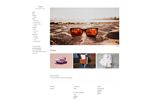Trent - Portfolio WordPress Theme