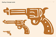 Western Vibes Clipart Bundle, an Object Illustration by ClayStudio (Thumbnail 4 of 8)