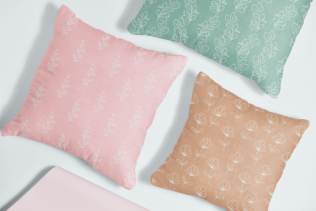 Floral Vector Patterns, a Wallpaper Graphic by Anel_S (Photo 2 of 8)