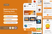 Stellar Quiz - Space Academy Quiz UI, an App Template by twinstd (Thumbnail 1 of 5)