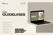 HAUS | Brand Guidelines, a Presentation Template by Studio Standard (Thumbnail 3 of 13)