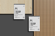 A4 Flyer Brochure Mockup, an Advertising Mockup by AndikaGraphic (Thumbnail 2 of 6)