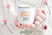 Spring elements, patterns, lettering, a Decorative Illustration by hanifa_design (Thumbnail 4 of 8)