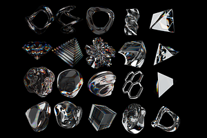 3D Chromatic Shapes Pack