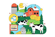 10 Daily Farm Illustration, an Animal Illustration by denayunebgt (Thumbnail 4 of 4)