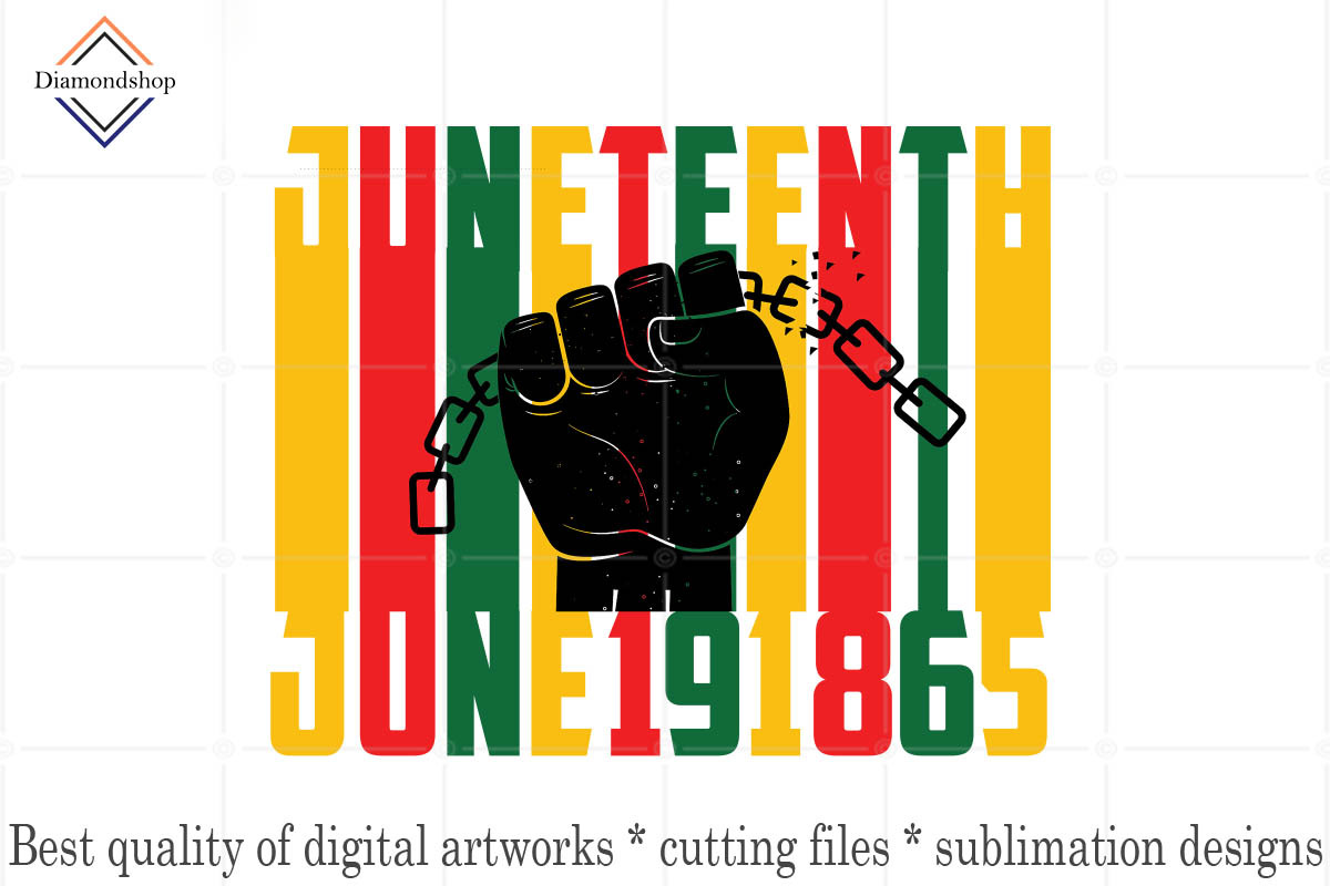 Combo Juneteenth Sublimation Design, a Decorative Illustration by DiamondShop (Photo 15 of 21)