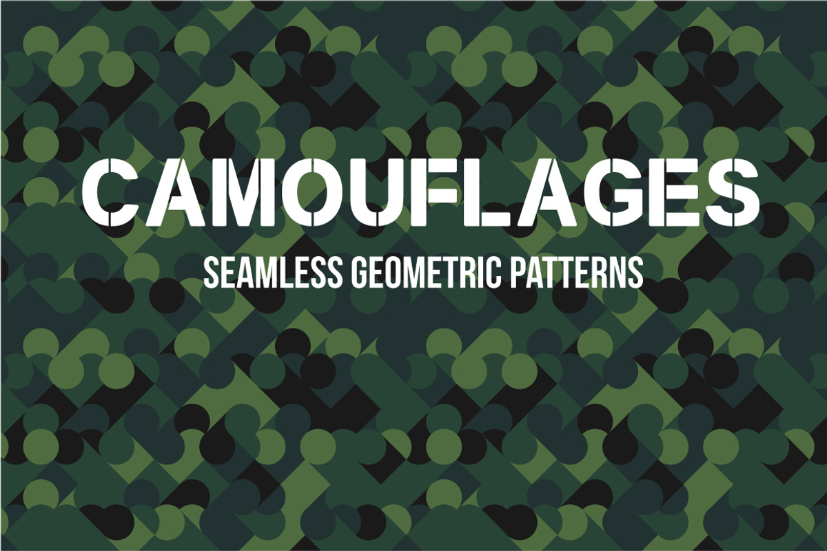 Camouflages, a Pattern Graphic by Poloviiinkin (Photo 1 of 5)