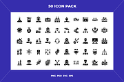 Social club icons, an Outline Icon by Wencory (Thumbnail 1 of 2)