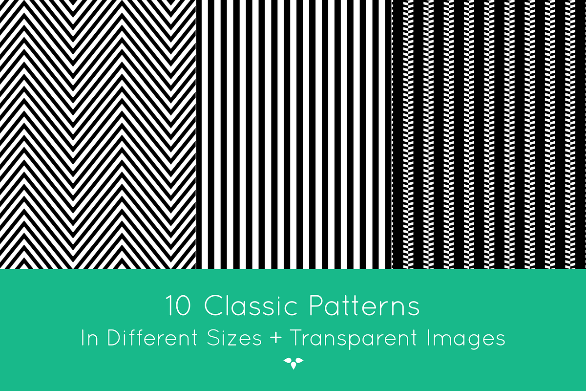 Classic Fashion Patterns, a Pattern Graphic by HMJS Designs (Photo 6 of 7)