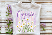 Oopsie Daisy Preppy Summer PNG, a Seasonal Illustration by Sublimation Artist (Thumbnail 3 of 9)