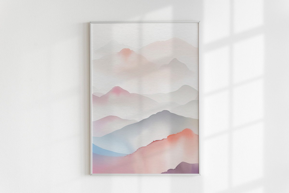 Mountains Watercolor Illustrations, an Illustration by AlineArtStore (Photo 14 of 14)