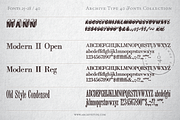 40 Archive Fonts Collection, a Script Font by Archive Type Fonts (Thumbnail 9 of 12)