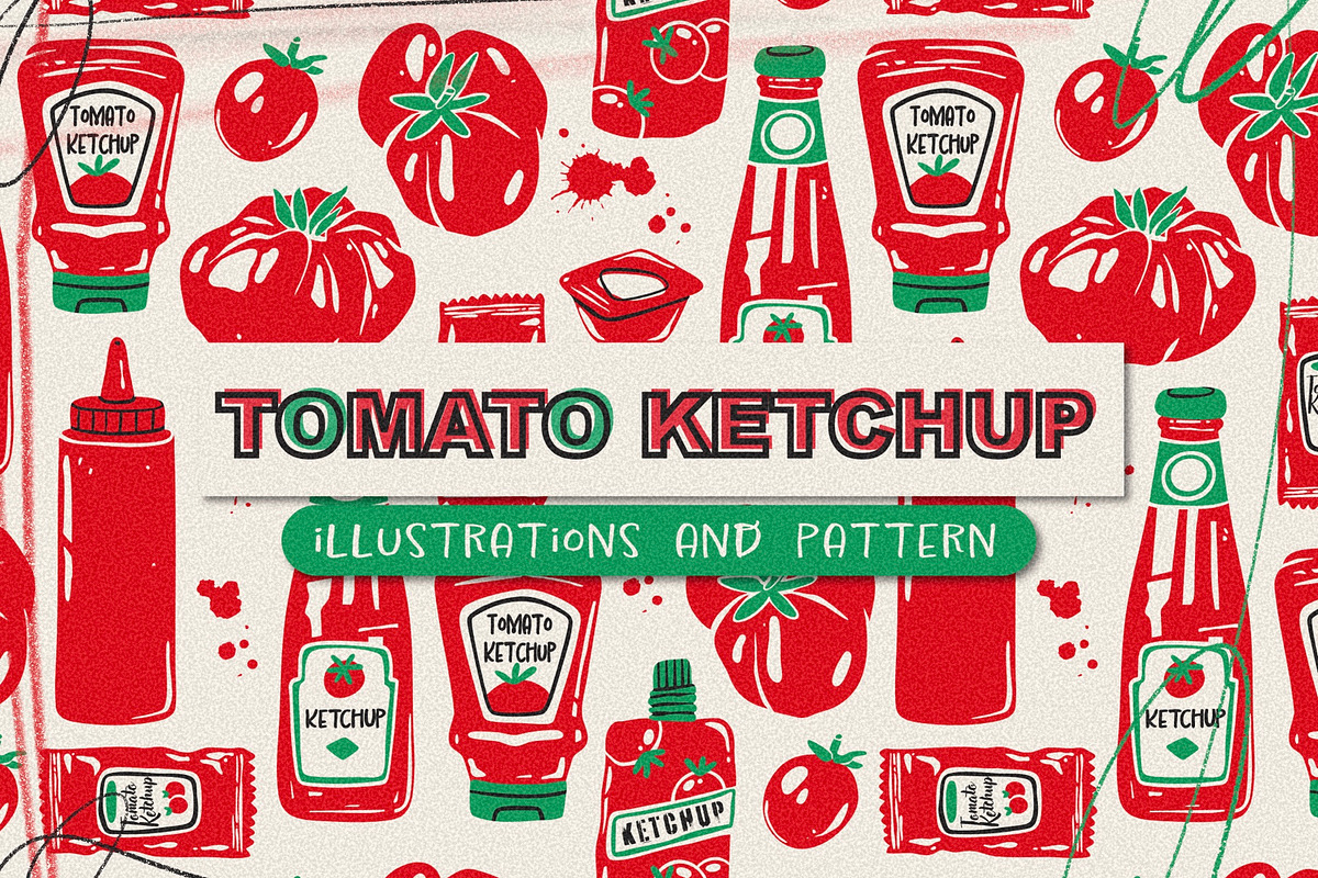 Tomato Ketchup, a Food Illustration by Twisted Tail (Photo 1 of 5)