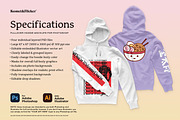 Hoodie Mockups for Photoshop, a Hoody Mockup by Komet & Flicker (Thumbnail 12 of 12)