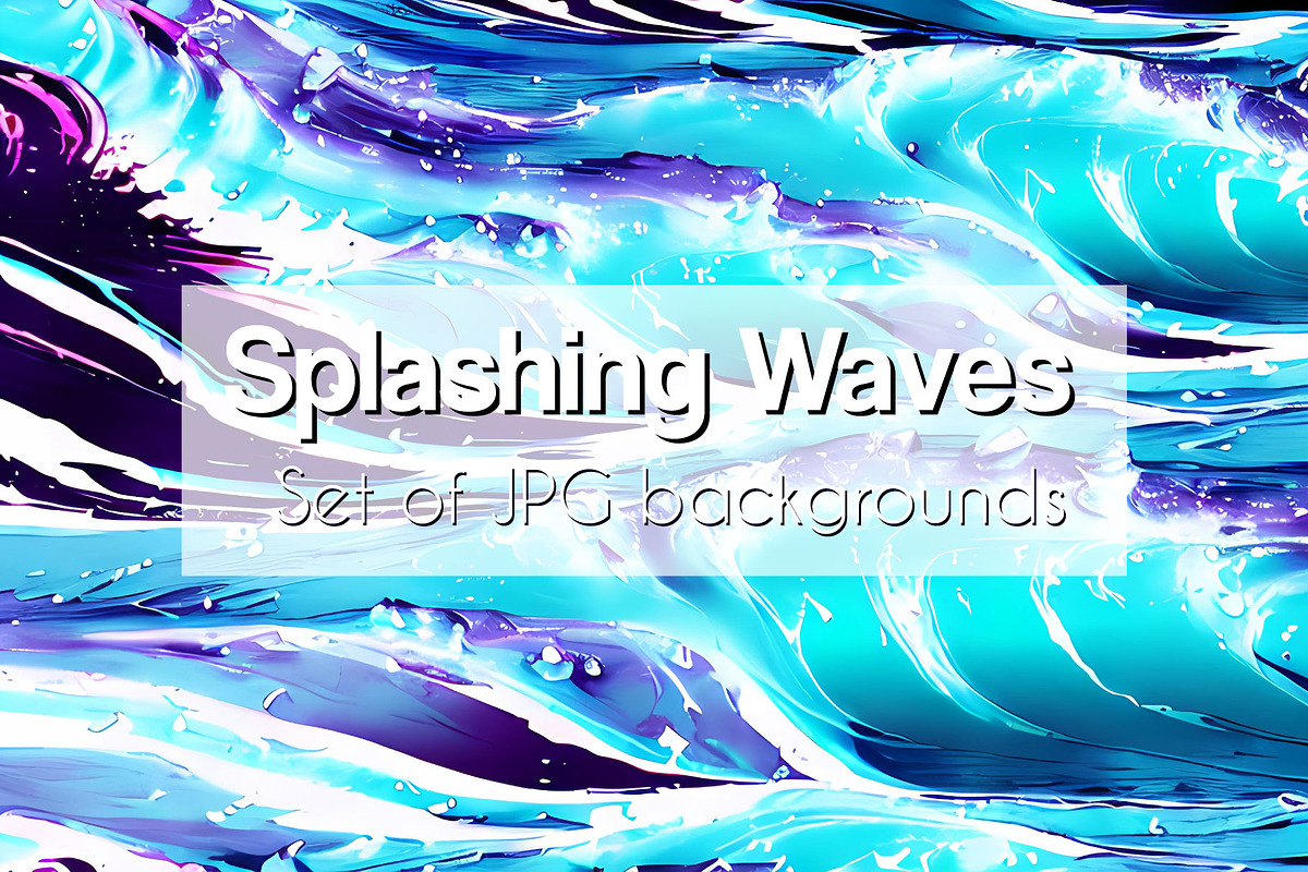 Set of JPG backgrounds Sea wave, a Texture Illustration by AlexZeL (Photo 1 of 4)