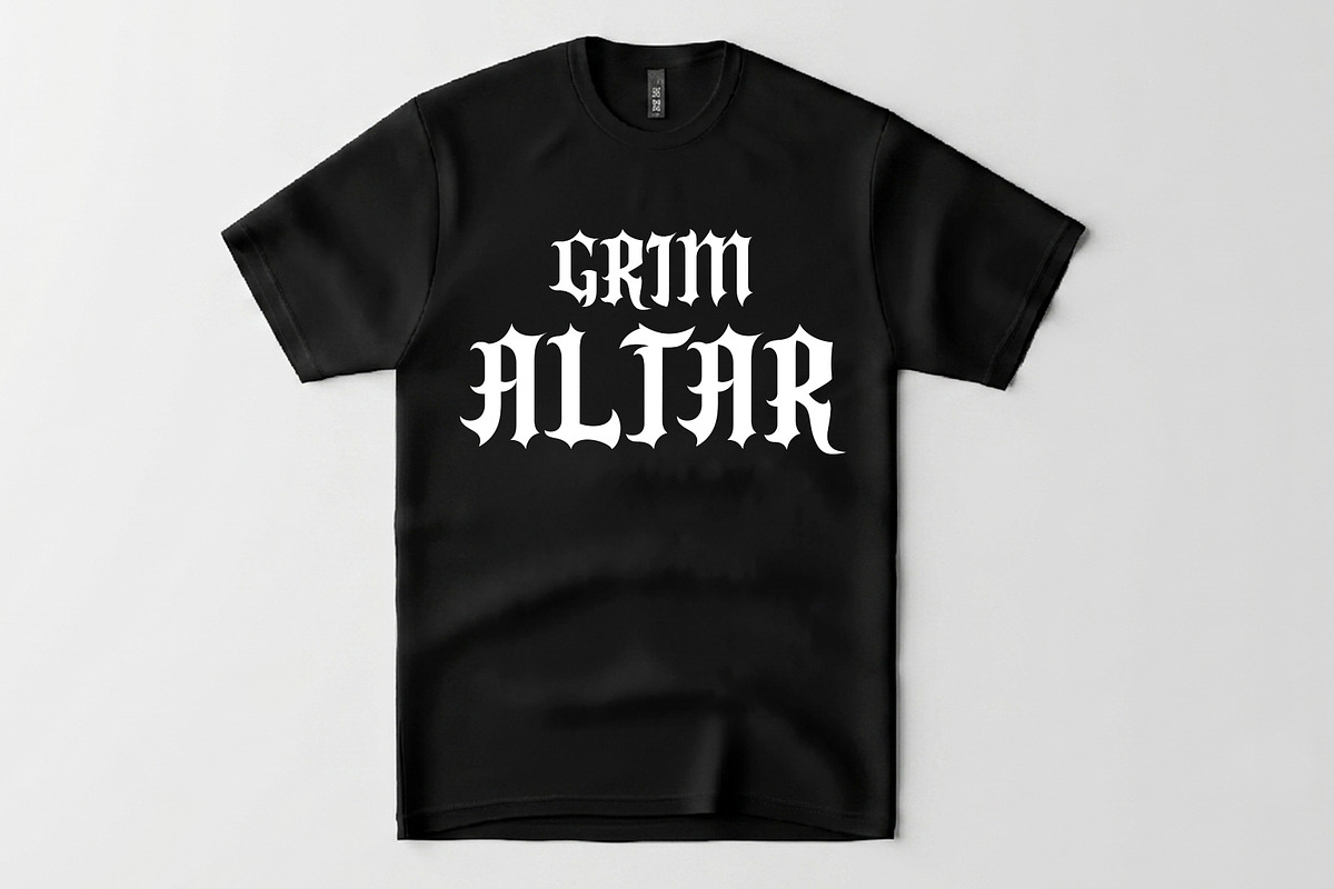 Draug Gothic Blackletter + Cyrillic, a Blackletter Font by Wolgard (Photo 13 of 16)