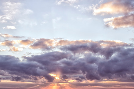 Beautiful cloudy sky containing sky, cloudy, and background, a Nature Photo by MONNKA