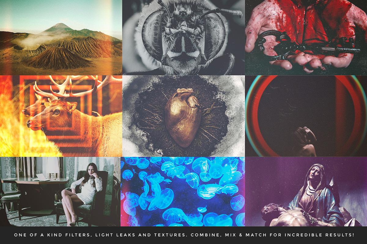 VISIONS - Photoshop Action Bundle, a Preset Add-On by Forefathers (Photo 2 of 6)