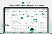 Pulse CRM Sales Insights Dashboard, an UI Kit Template by Creative Perspective (Thumbnail 1 of 8)