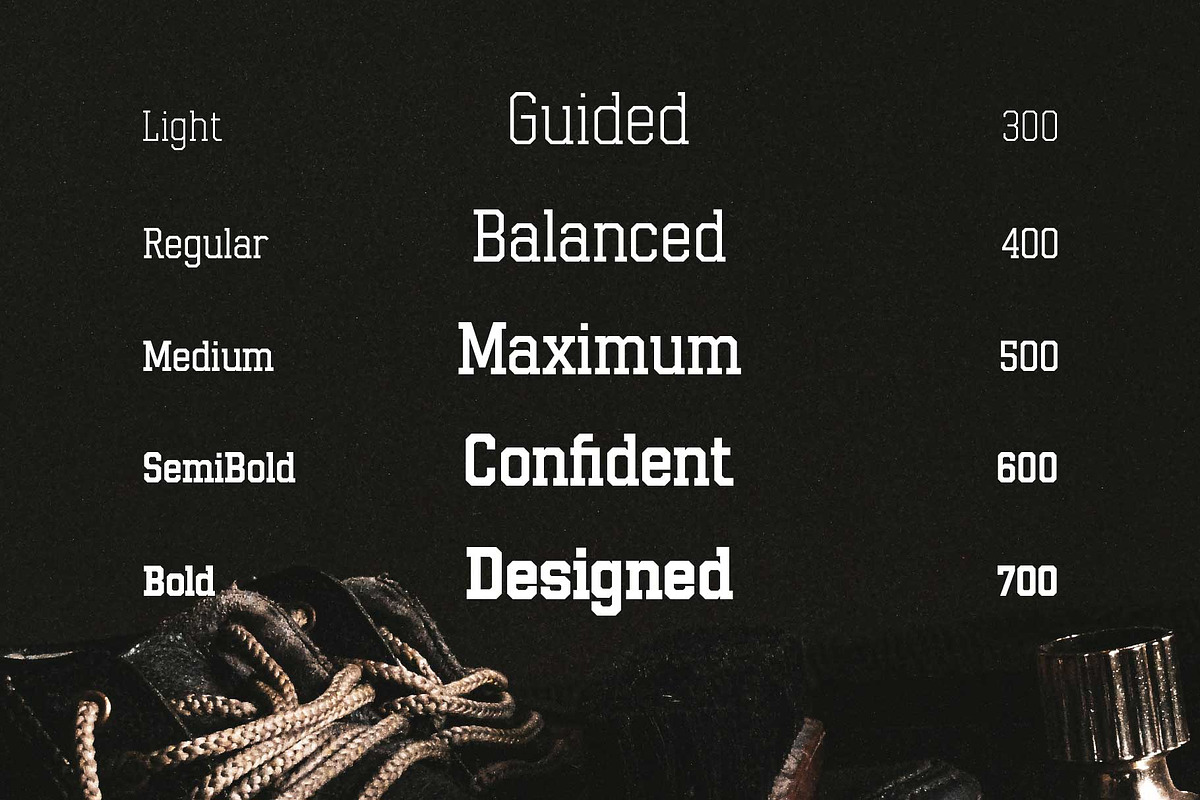 Gumbolt - Vintage Athletic Style, a Slab Serif Font by Arterfak Project (Photo 7 of 13)