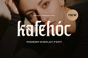 Kafehoc - Modern Blackletter Font, a Blackletter Font by Imoodev (Thumbnail 1 of 5)