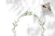 Watercolor Clipart-VELVET CHRISTMAS, a Decorative Illustration by Beigetime (Thumbnail 16 of 17)