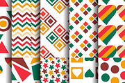 Black History Month Digital Papers, a Pattern Graphic by ElimesherStudio (Thumbnail 2 of 3)