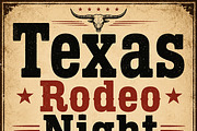 Texas Pride, a Serif Font by Wow Magic (Thumbnail 6 of 9)