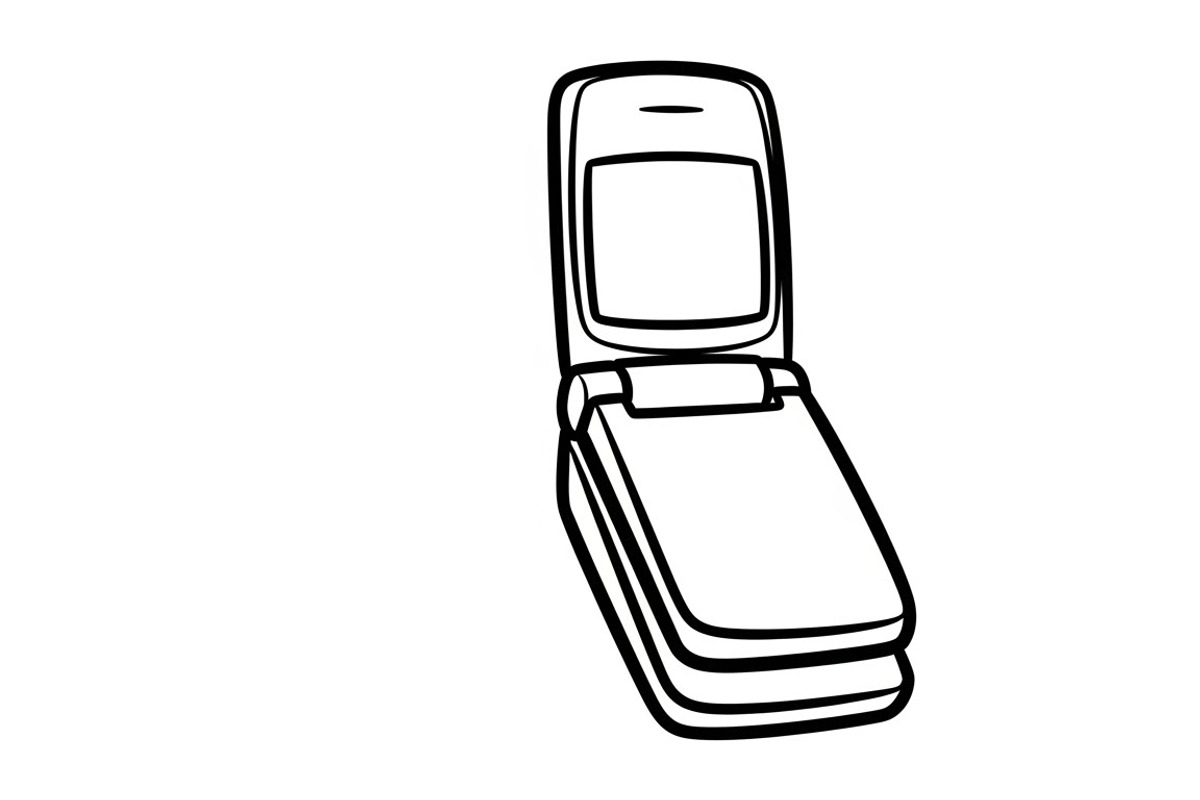 A classic vintage phone silhouette, an Illustration by Amazin_art (Photo 21 of 25)