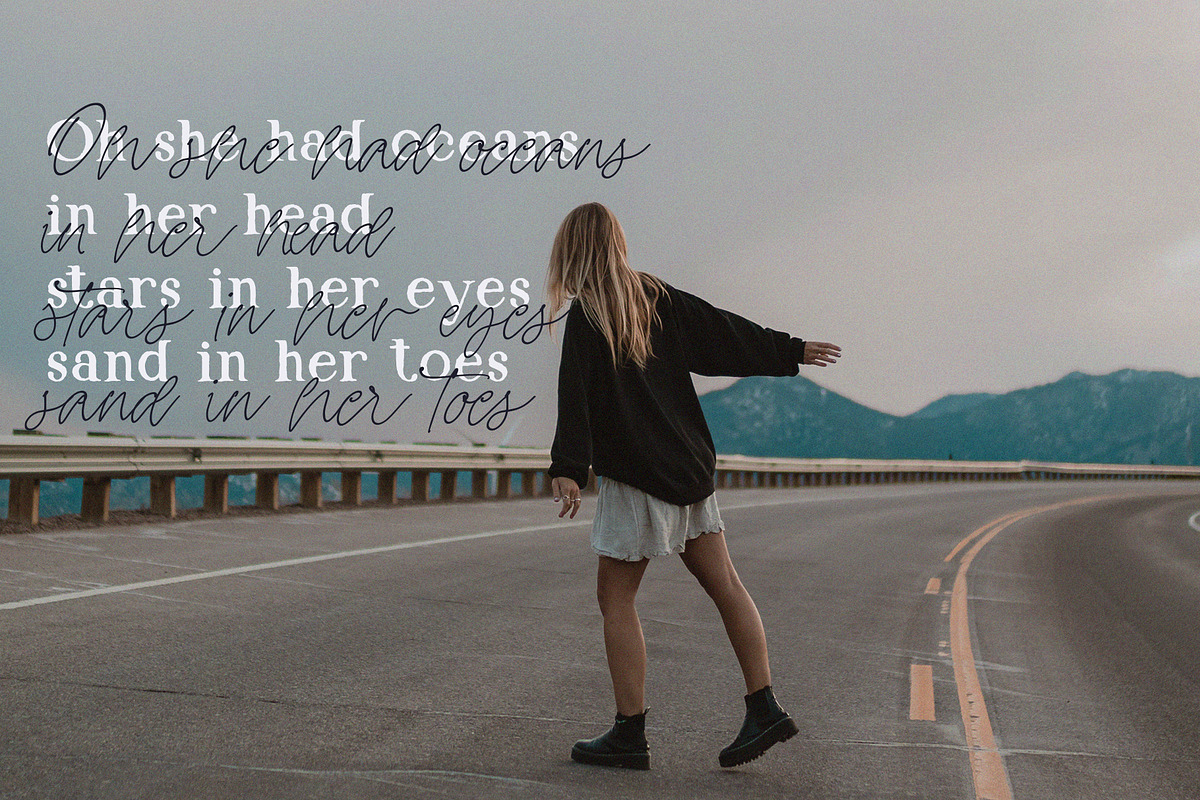 Open Roads Font Duo, a Script Font by CallMeStasia (Photo 7 of 9)
