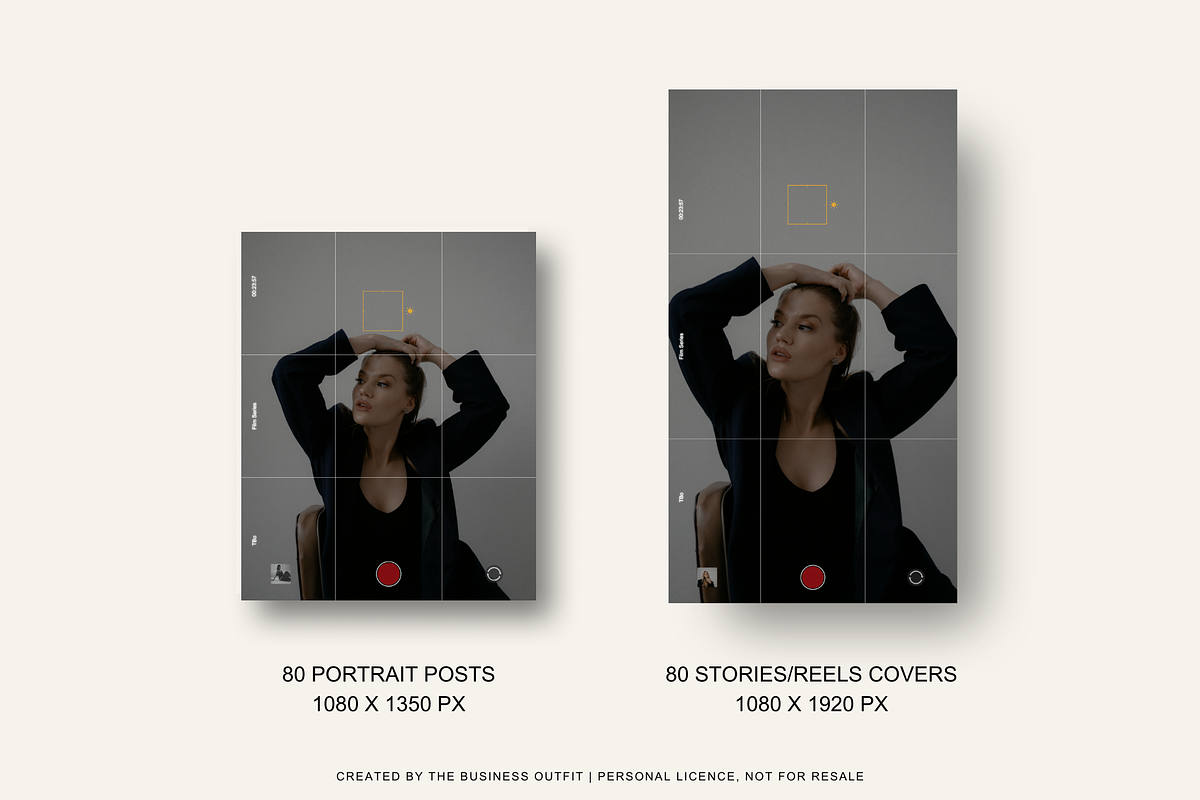 CANVA Milan Instagram Templates, a Social Media Template by thebusinessoutfit (Photo 10 of 18)