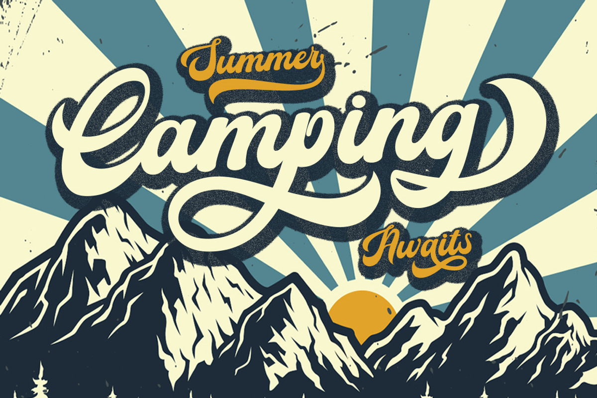 Blacklight Script, a Script Font by HKL Studio (Photo 9 of 14)