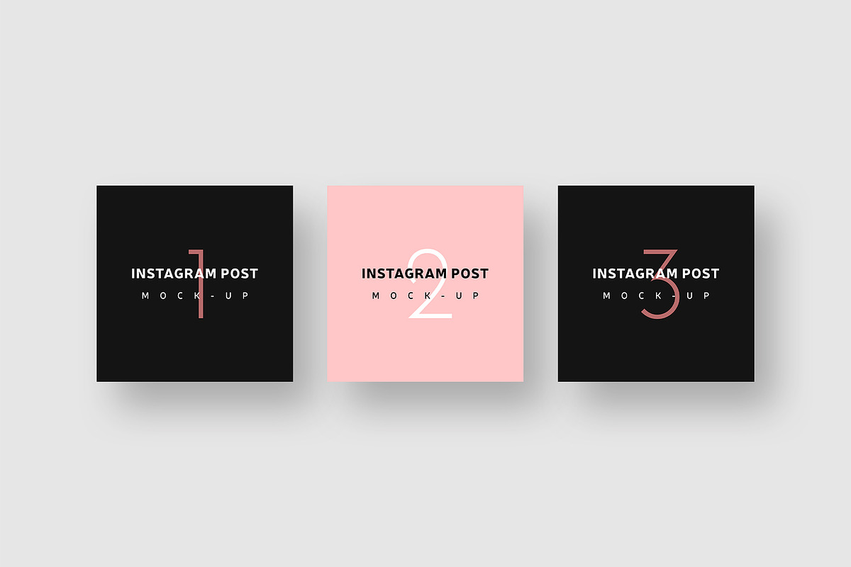 Instagram Post Mockups, a Product Mockup by Cooledition (Photo 7 of 16)