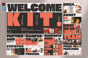 Welcome Kit Presentation Template, a Presentation Template by E-Type