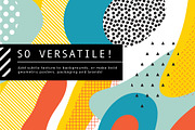 650 ESSENTIAL Vector Patterns, a Pattern Graphic by Designdell (Thumbnail 9 of 14)