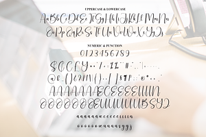 Keyboard Script Font